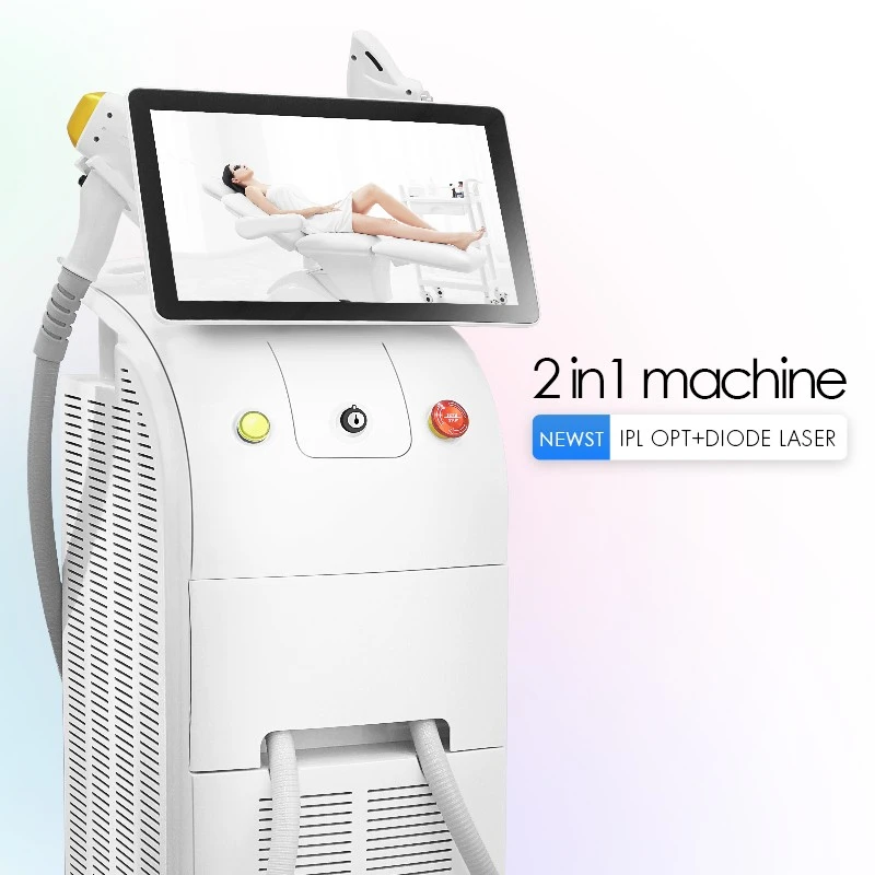 Ice Titanium Diode Laser Hair Removal Device | Dual IPL+Diode Technology With Remote Leasing System